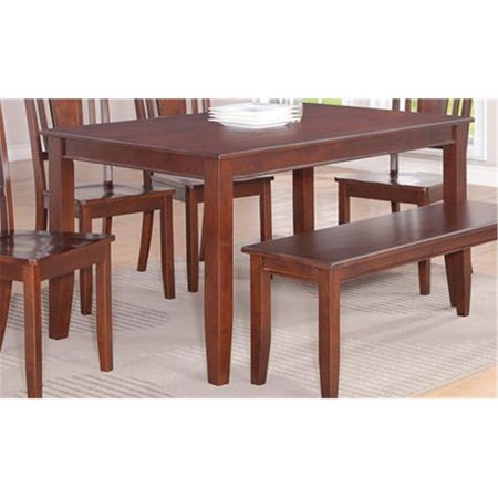 WOODEN IMPORTS FURNITURE LLC Wooden Imports Furniture DU-T-MAH Dudley Rectangular Dining Table - Mahogany DUT-MAH-T